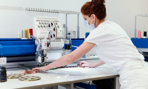 Custom Embroidery Services in Ajman for Branding