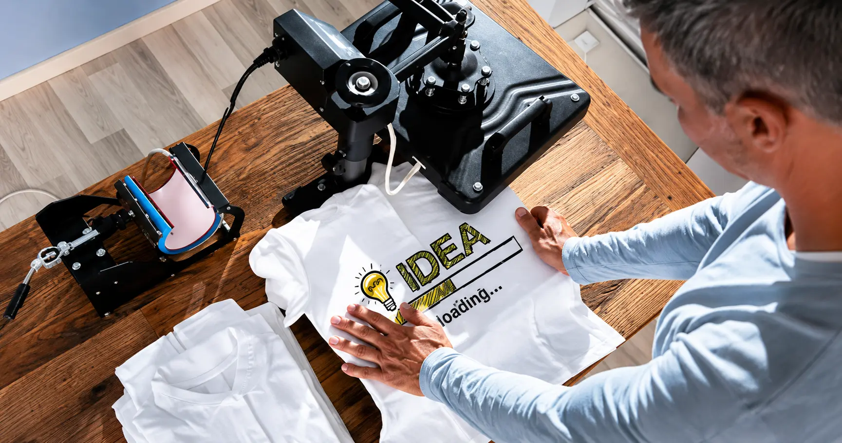 Corporate T-Shirt Printing in Ajman