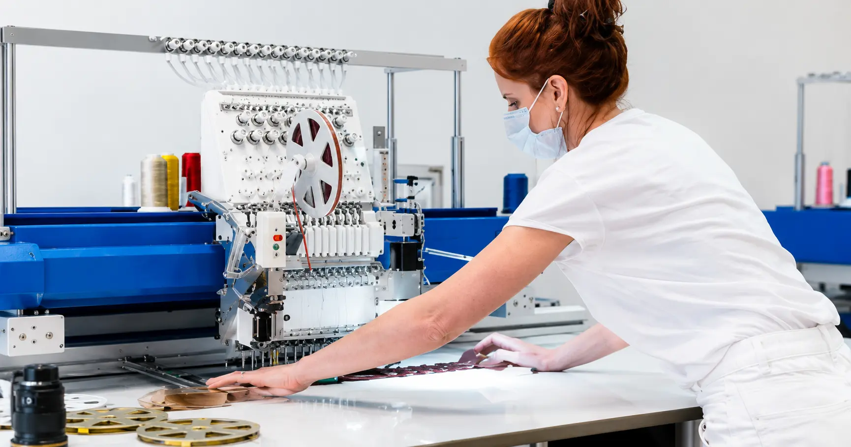 Custom Embroidery Services in Ajman for Branding