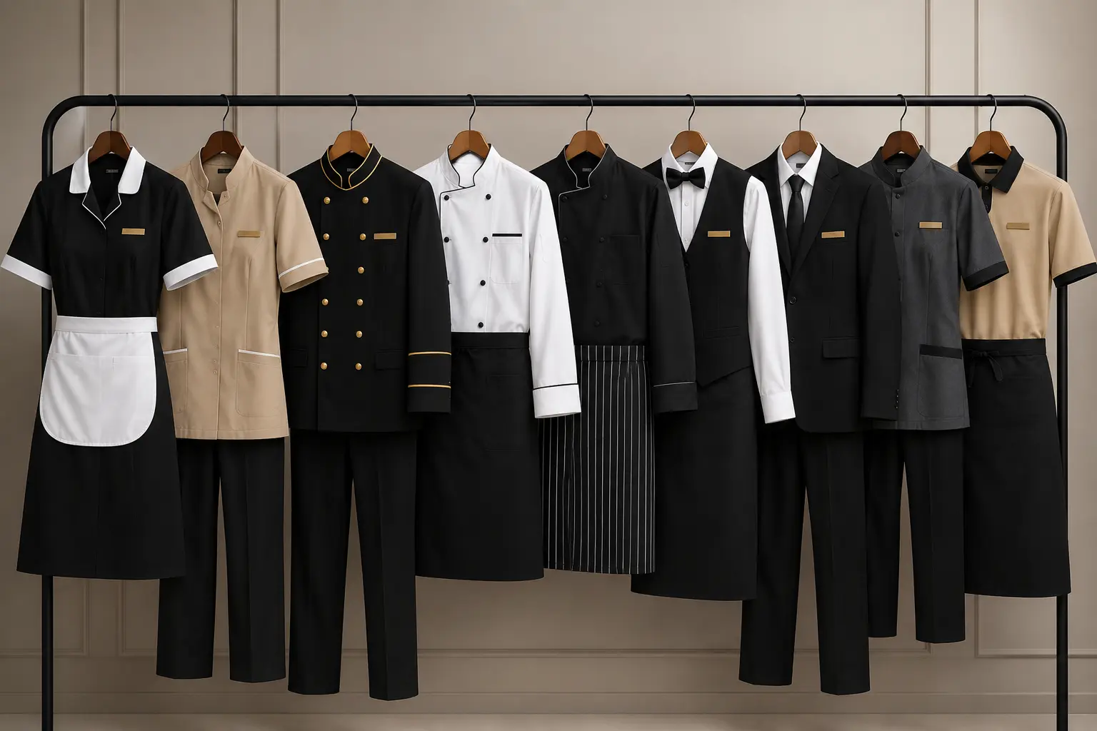 Custom Hospitality Uniforms in Ajman, UAE for Hotels