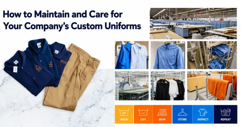 How to Care for Your Company’s Custom Uniforms: Top Tips