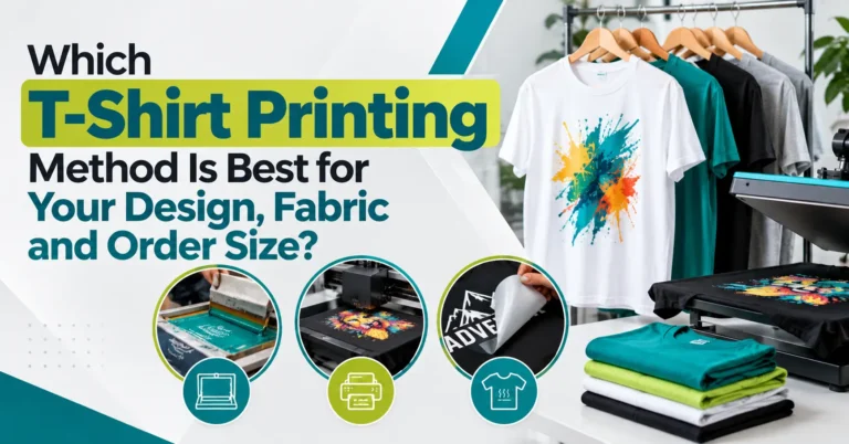 T-Shirt Printing Methods- Design, Fabric & Order Size