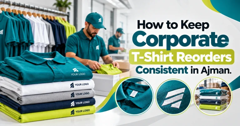 How to Keep Corporate T-Shirt Reorders Consistent in Ajman